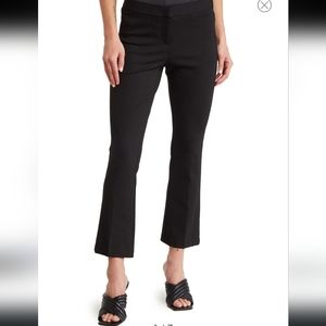 Amanda + Chelsea black ponte ankle crop dress pants. Size 4